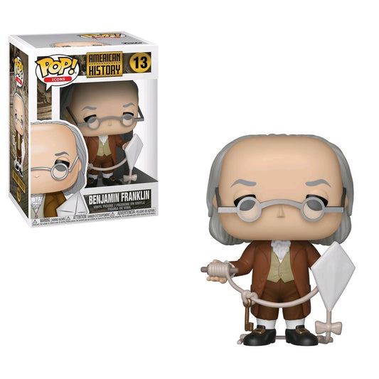 American History - Benjamin Franklin Pop! Vinyl - Ozzie Collectables