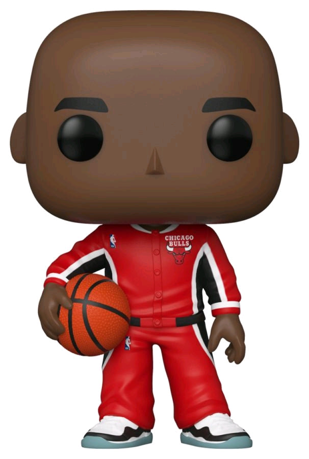 NBA: Bulls - Michael Jordan Red Warm-Ups US Exclusive Pop! Vinyl 