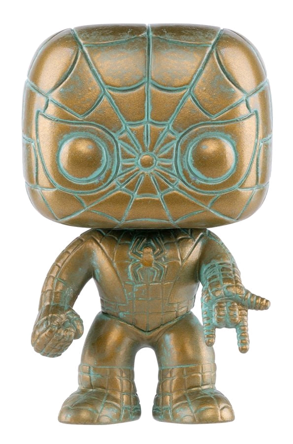 Spider-Man - Marvel 80th Anniversary Patina US Exclusive Pop! Vinyl - Ozzie Collectables