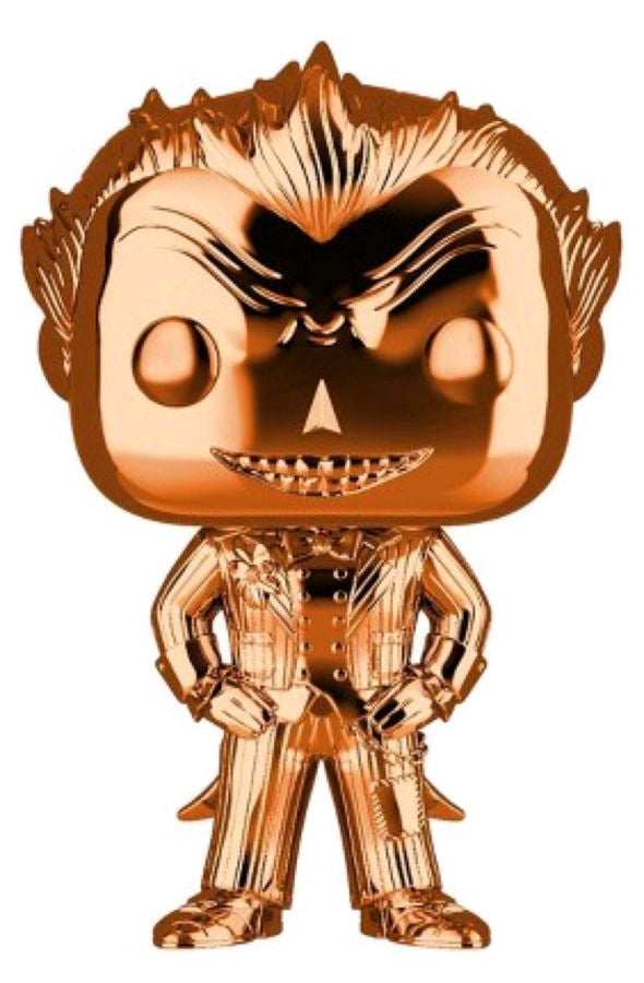 Batman: Arkham Asylum - The Joker Orange Chrome US Exclusive Pop! Vinyl - Ozzie Collectables