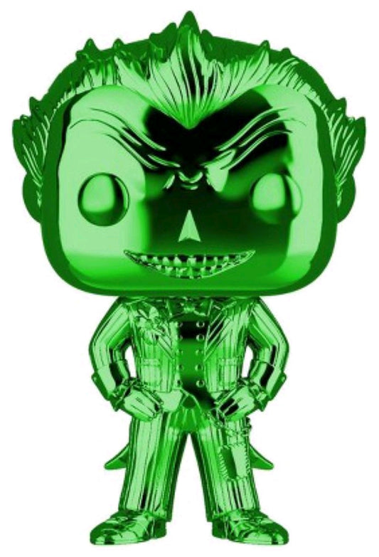 Batman: Arkham Asylum - The Joker Green Chrome US Exclusive Pop! Vinyl - Ozzie Collectables