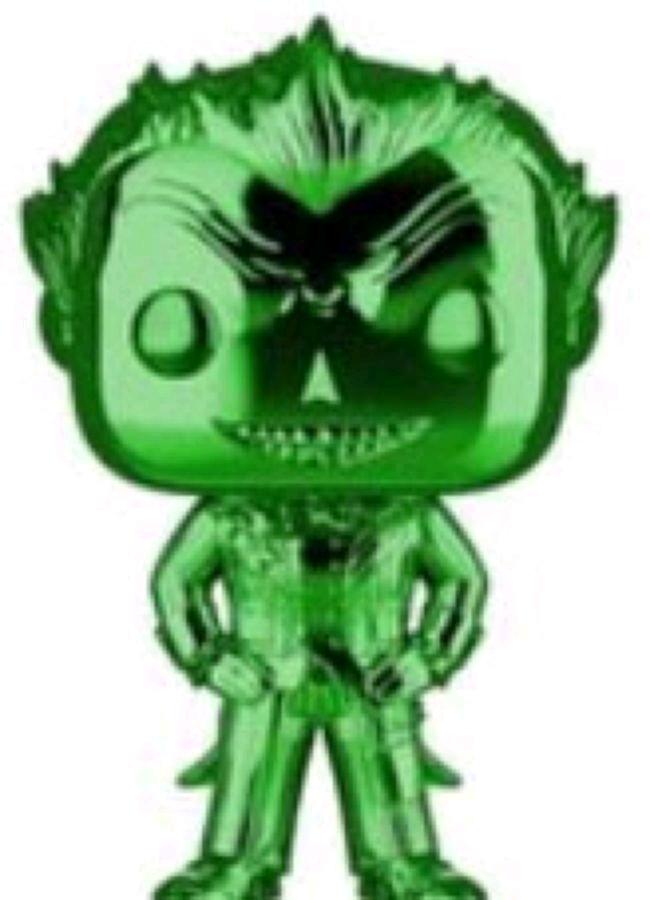 Batman: Arkham Asylum - The Joker Green Chrome US Exclusive Pop! Vinyl - Ozzie Collectables