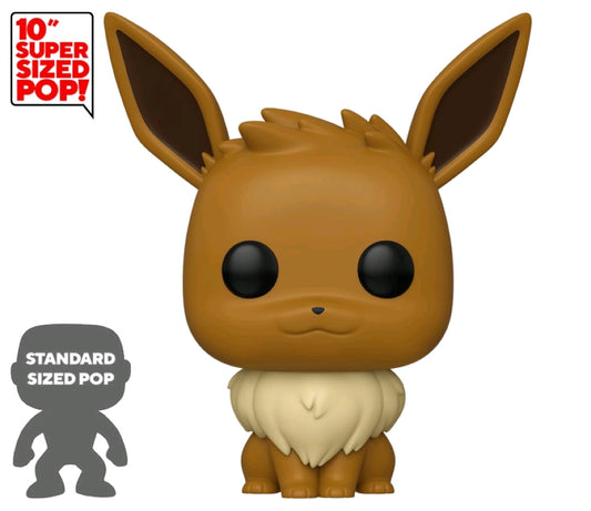 Pokemon - Eevee US Exclusive 10" Pop! Vinyl - Ozzie Collectables