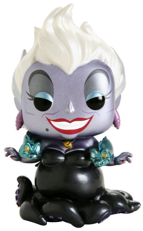 Little Mermaid - Ursula with Eels Metallic Pop! Vinyl - Ozzie Collectables