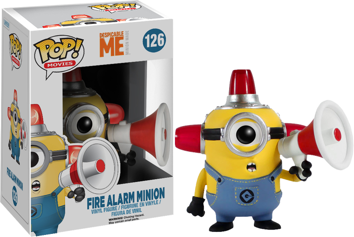 Despicable Me - Fire Alarm Minion Pop! Vinyl