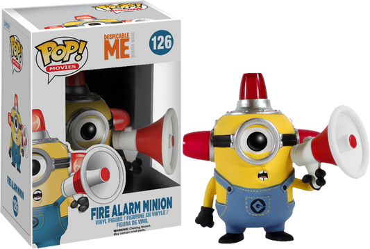 Despicable Me - Fire Alarm Minion Pop! Vinyl