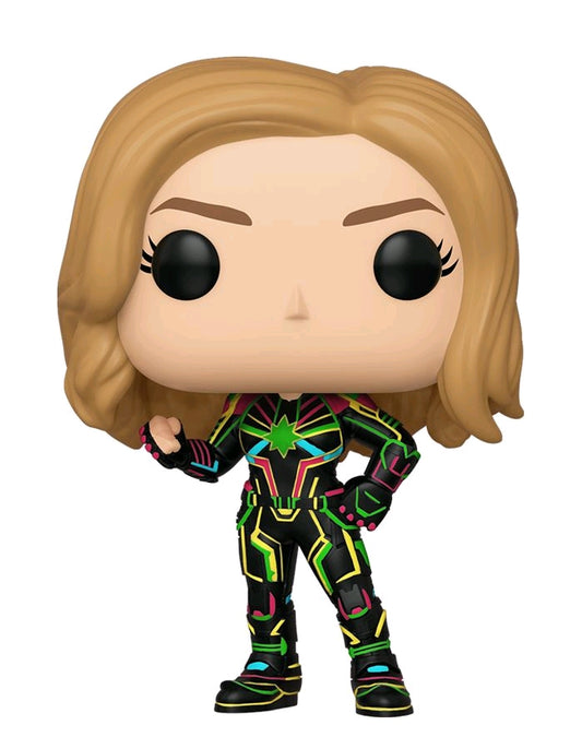 Captain Marvel - Captain Marvel Neon Suit Pop! Vinyl - Ozzie Collectables