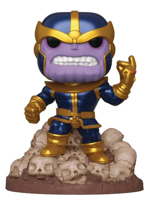 Marvel - Thanos Infinity Saga Metallic 80th Anniversary US Exclusive 6" Pop! Deluxe - Ozzie Collectables