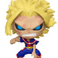 My Hero Academia - All Might Weakened Glow US Exclusive Pop! Vinyl - Ozzie Collectables
