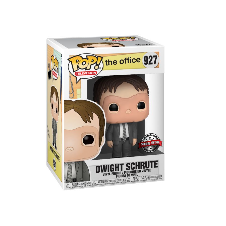 The Office - Dwight with Mask US Exclusive Pop! Vinyl - Ozzie Collectables