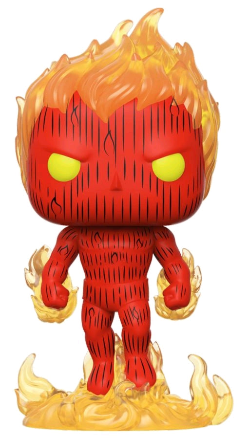 Fantastic Four - Human Torch Pop! Vinyl - Ozzie Collectables