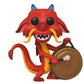 Mulan - Mushu with Gong Pop! Vinyl - Ozzie Collectables