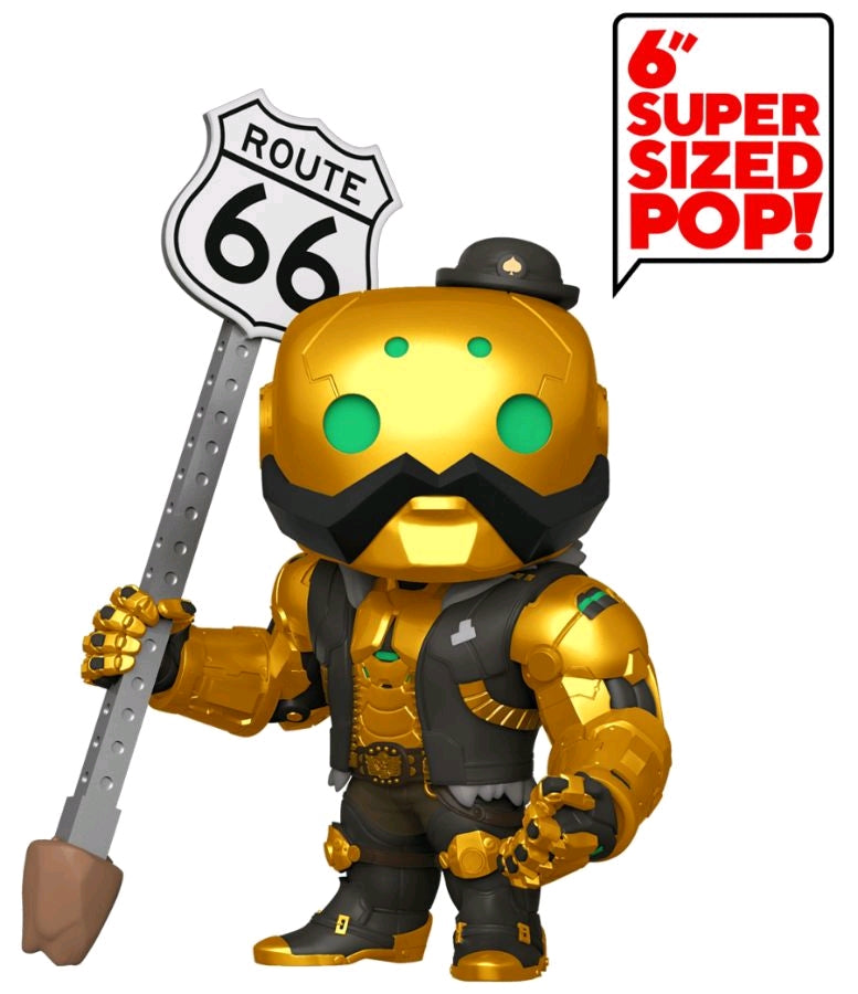 Overwatch - B.O.B. Metallic US Exclusive 6" Pop! Vinyl - Ozzie Collectables