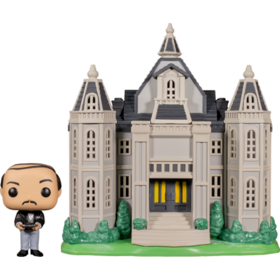 Batman 80th Anniversary - Alfred Pennyworth with Wayne Manor Pop! Town