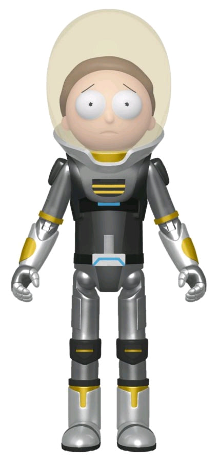 Rick and Morty - Space Suit Morty Metallic Action Figure - Ozzie Collectables