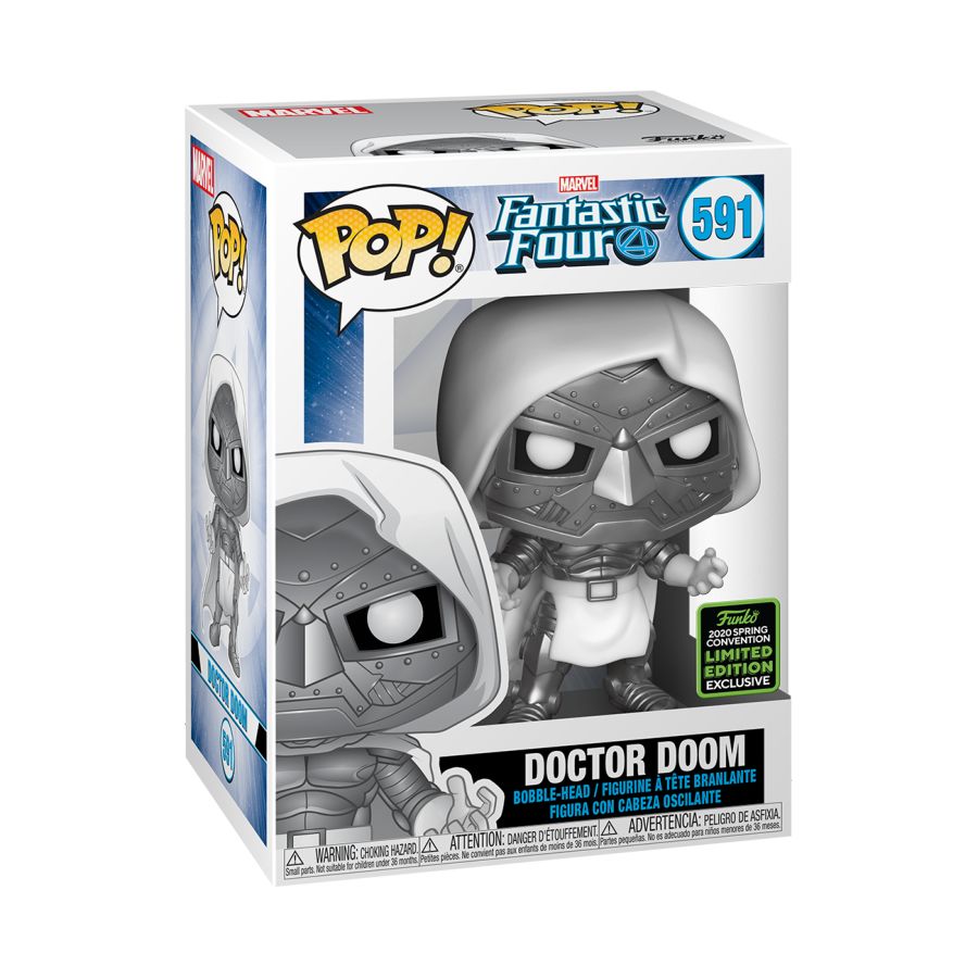 Fantastic Four - Doctor Doom (God Emperor) ECCC 2020 Exclusive Pop! Vinyl - Ozzie Collectables