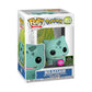 Pokemon - Bulbasaur Flocked ECCC 2020 Exclusive Pop! Vinyl - Ozzie Collectables