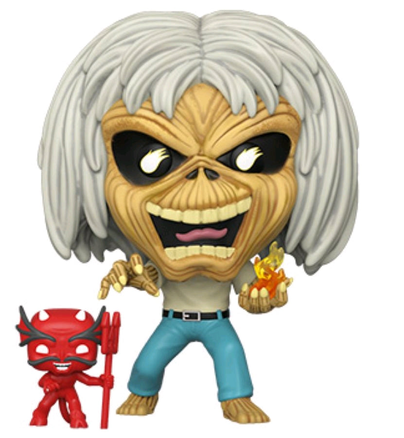 Iron Maiden - Number of the Beast Skeleton Eddie Pop! Vinyl - Ozzie Collectables