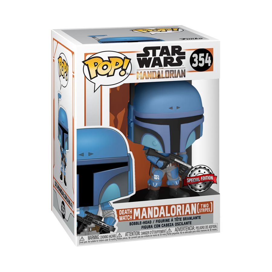 Star Wars: The Mandalorian - Death Watch Metallic US Exclusive Pop! Vinyl - Ozzie Collectables