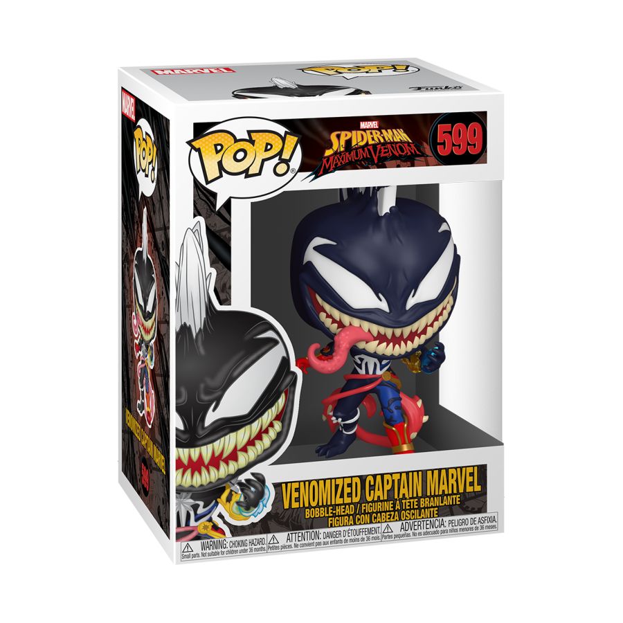 Venom - Venomized Captain Marvel Pop! Vinyl - Ozzie Collectables
