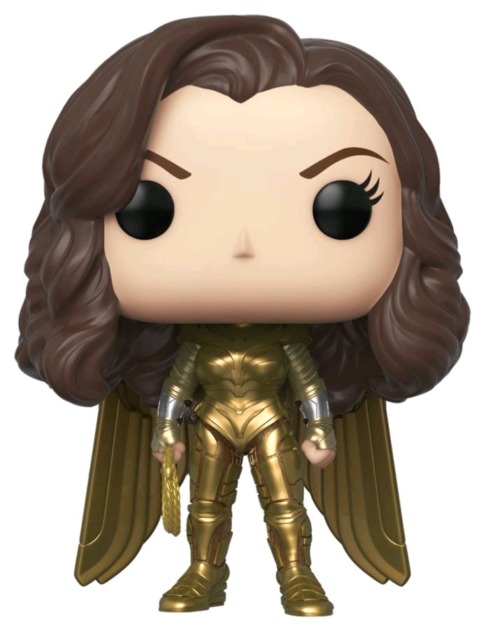 Wonder Woman: 1984 - Wonder Woman Gold No Helmet US Exclusive Pop! Vinyl - Ozzie Collectables