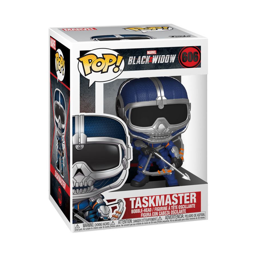 Black Widow - Taskmaster with Bow Pop! Vinyl - Ozzie Collectables
