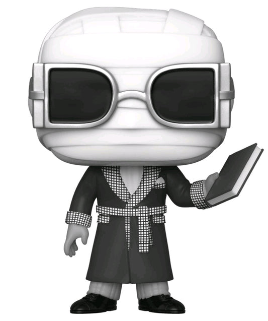 Universal Monsters - Invisible Man Black & White US Exclusive Pop! Vinyl - Ozzie Collectables