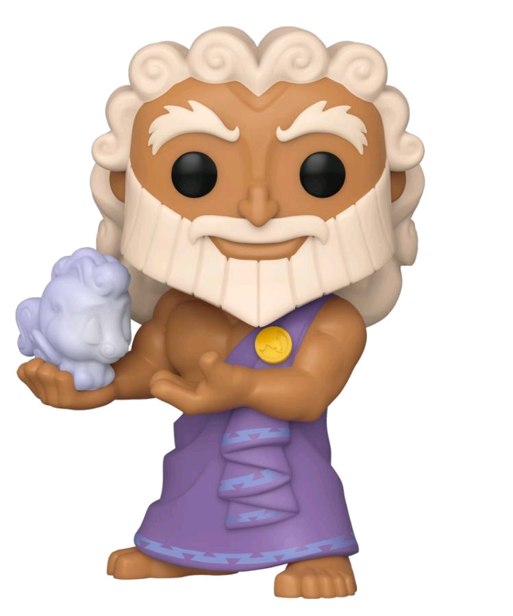 Hercules - Zeus holding Cloud Pegasus US Exclusive Pop! Vinyl - Ozzie Collectables