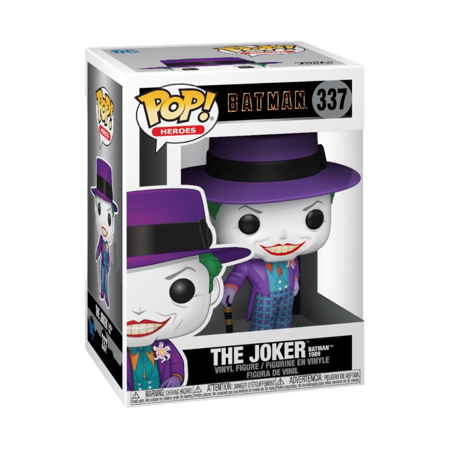 Batman (1989) - Joker with Hat Pop! Vinyl