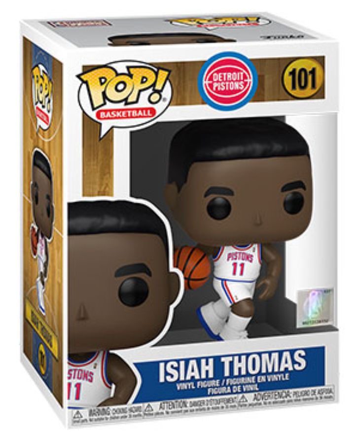 NBA: Legends - Isiah Thomas (Pistons Home) Pop! Vinyl