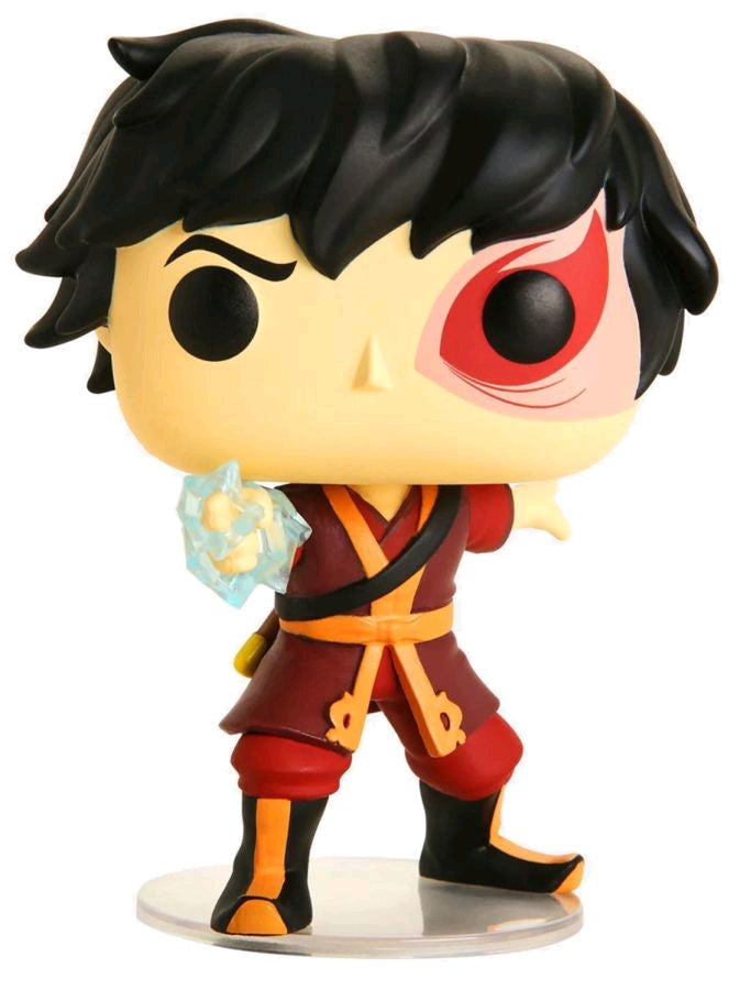 Avatar: The Last Airbender - Zuko with Lightning Glow US Exclusive Pop! Vinyl #838