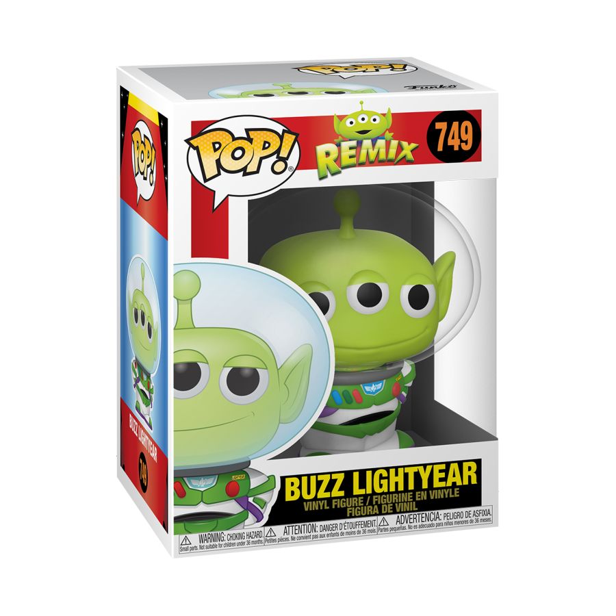 Pixar - Alien Remix Buzz Pop! Vinyl - Ozzie Collectables