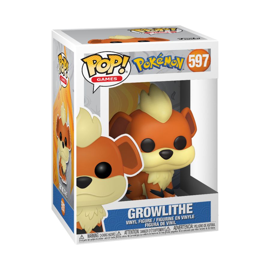 Pokemon - Growlithe Pop! Vinyl