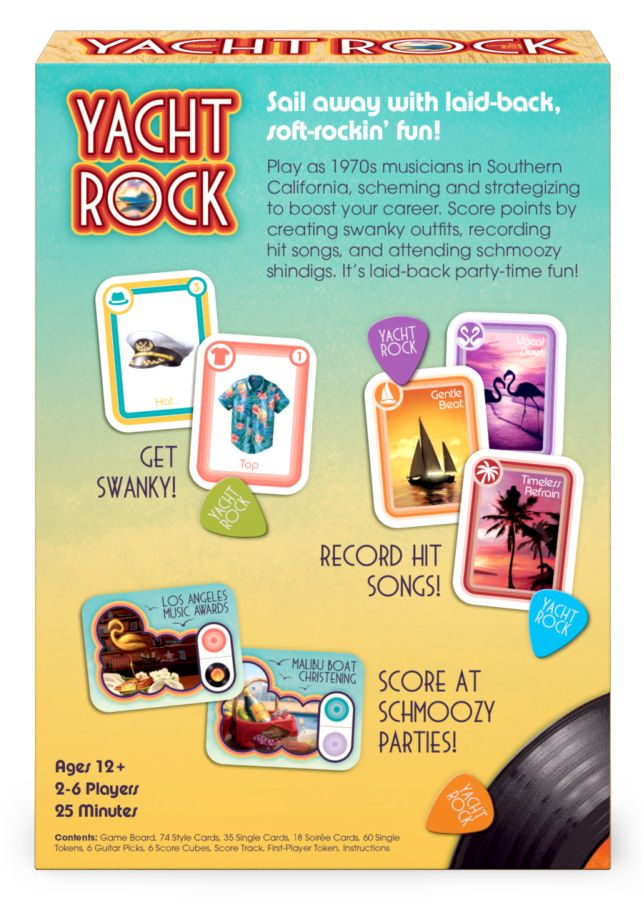 Yacht Rock - Board Game - Ozzie Collectables