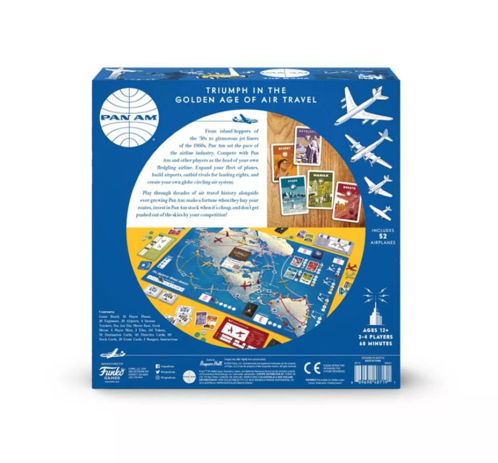 Pan Am - Strategy Game - Ozzie Collectables