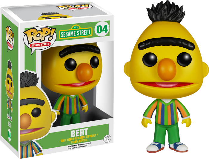 Fun Bert Sesame Street - Bert Pop! Vinyl | FUN4907 | Ozzie Collectables