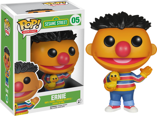 Sesame Street - Ernie Pop! Vinyl - Ozzie Collectables