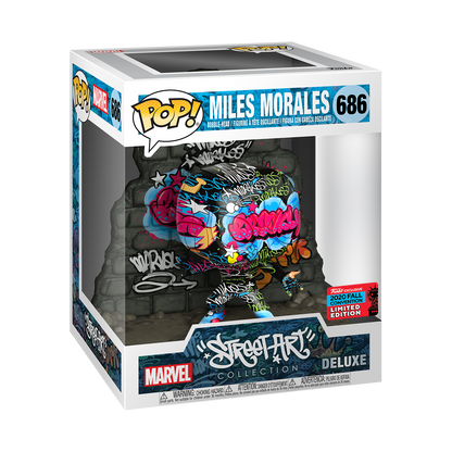 Marvel Street Art Collection - Miles Morales NYCC 2020 US Exclusive Pop! Deluxe (max 6)