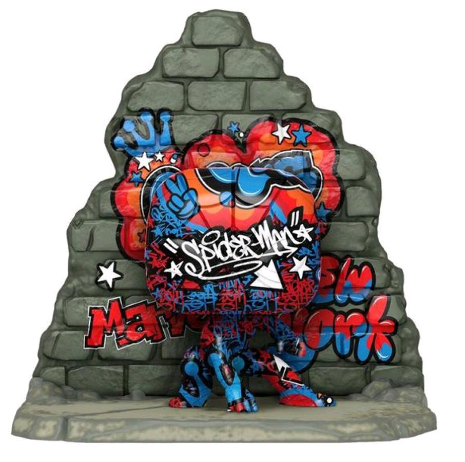 SpiderMan - Graffiti Deco US Exclusive Pop! Deluxe