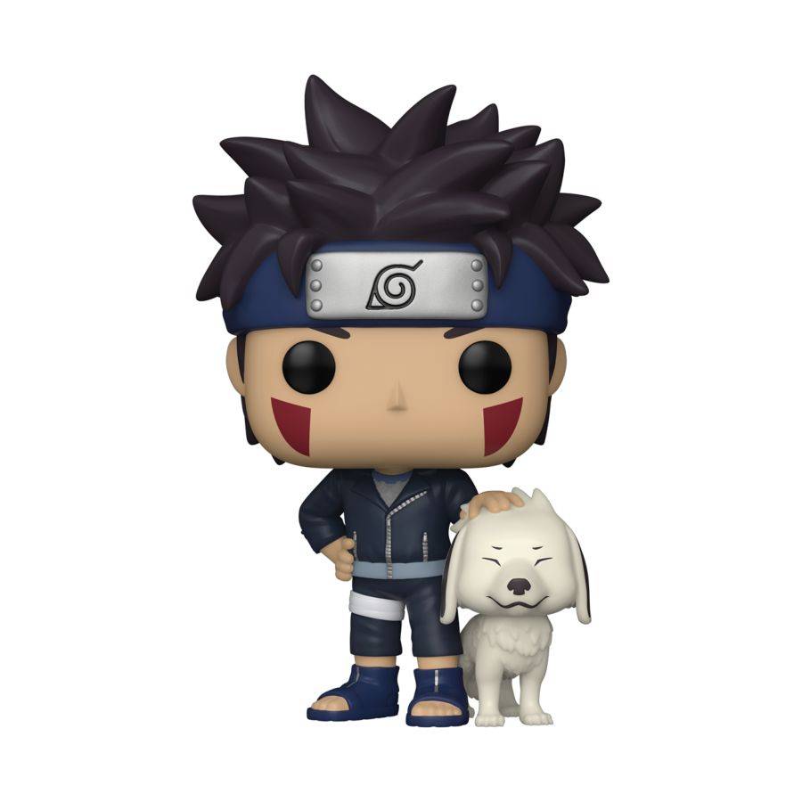 Naruto - Kiba with Akamaru Pop! Vinyl