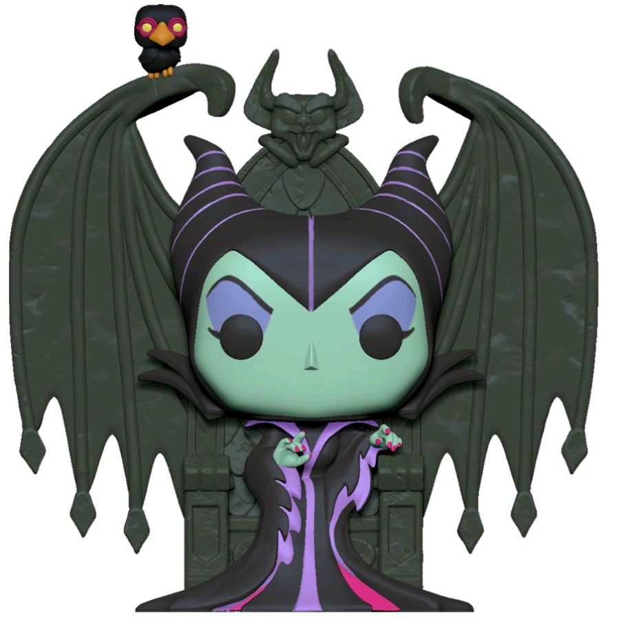 Sleeping Beauty - Maleficent on Throne Pop! Deluxe - Ozzie Collectables