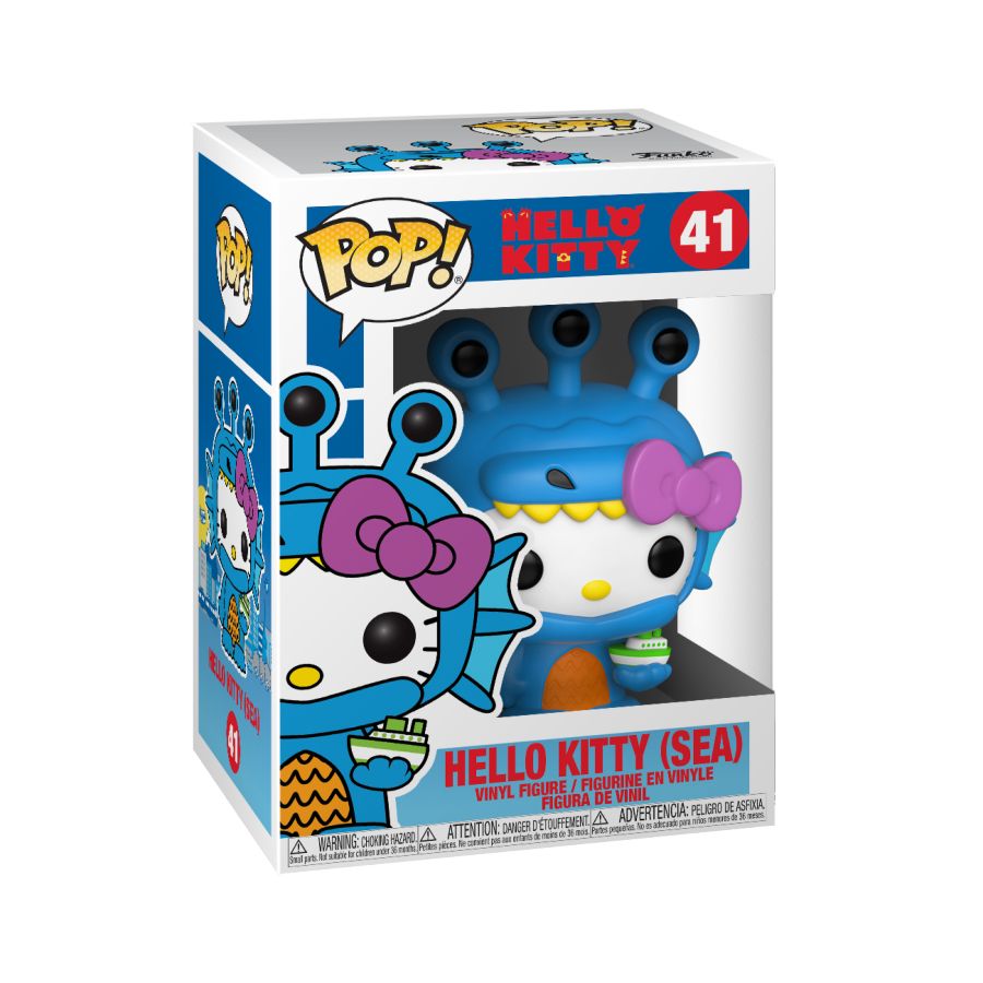 Hello Kitty - Sea Kaiju Kitty Pop! Vinyl - Ozzie Collectables