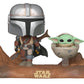 Star Wars: The Mandalorian - Mandalorian & Child Movie Moment Pop! Vinyl - Ozzie Collectables