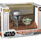 Star Wars: The Mandalorian - Mandalorian & Child Movie Moment Pop! Vinyl