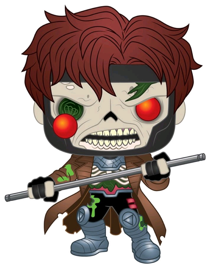 Marvel Zombies - Gambit Pop! Vinyl - Ozzie Collectables