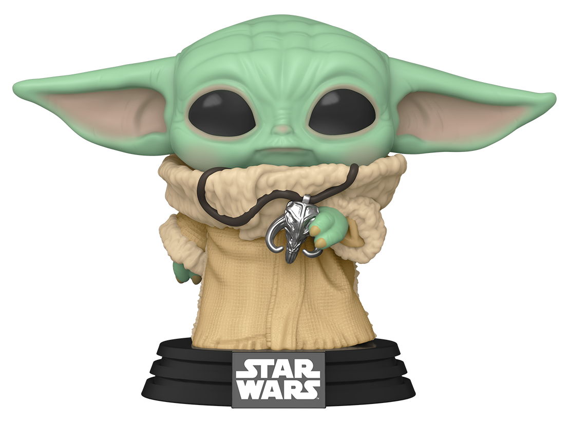 Star Wars: The Mandalorian - The Child w/Pendant NYCC 2020 US Exclusive Pop! Vinyl  #398