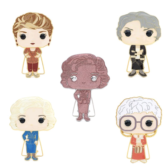 Golden Girls - 4" Pop! Enamel Pin Assortment