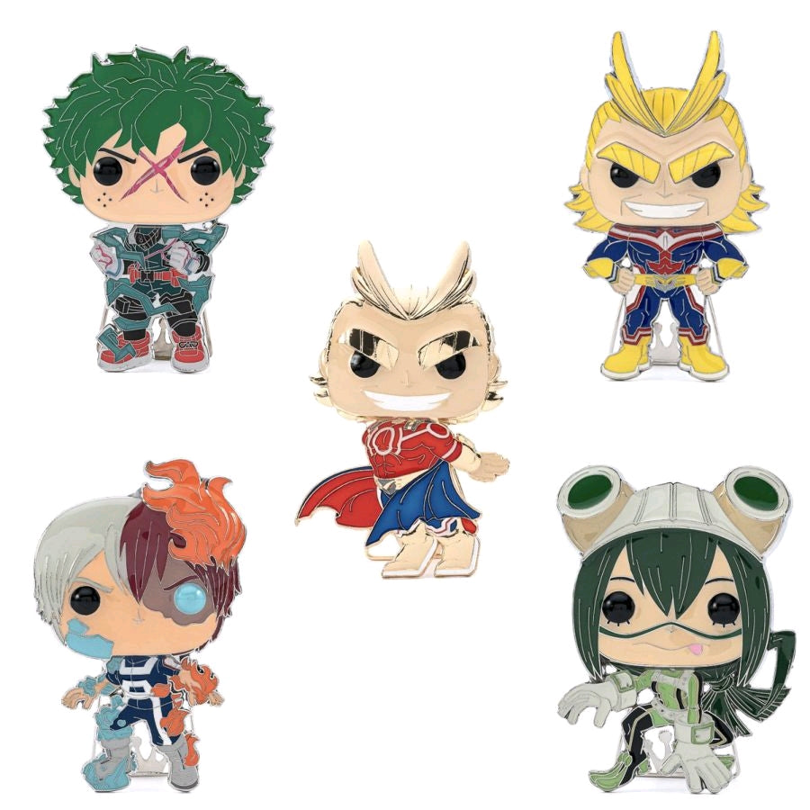 My Hero Academia - 4" Pop! Enamel Pin Assortment