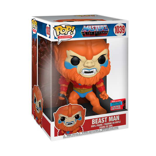 Beast Man - Masters of the Universe New York Comic Con Exclusive 10 inch POP! Vinyl