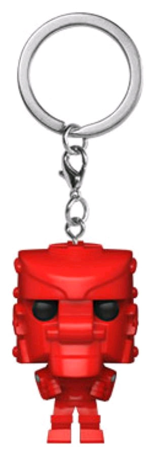 Mattel - Rock Em Sock Em Robot Red Pocket Pop! Keychain